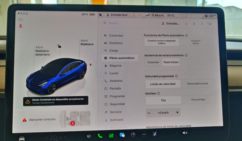 TESLA Model 3 Standard Range RWD lleno